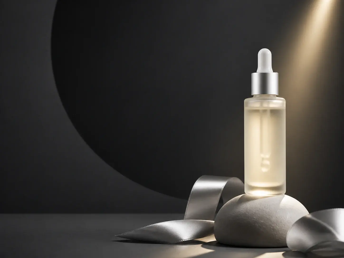Luxury serum advertising concept generated with GPT Image 2.5 AI